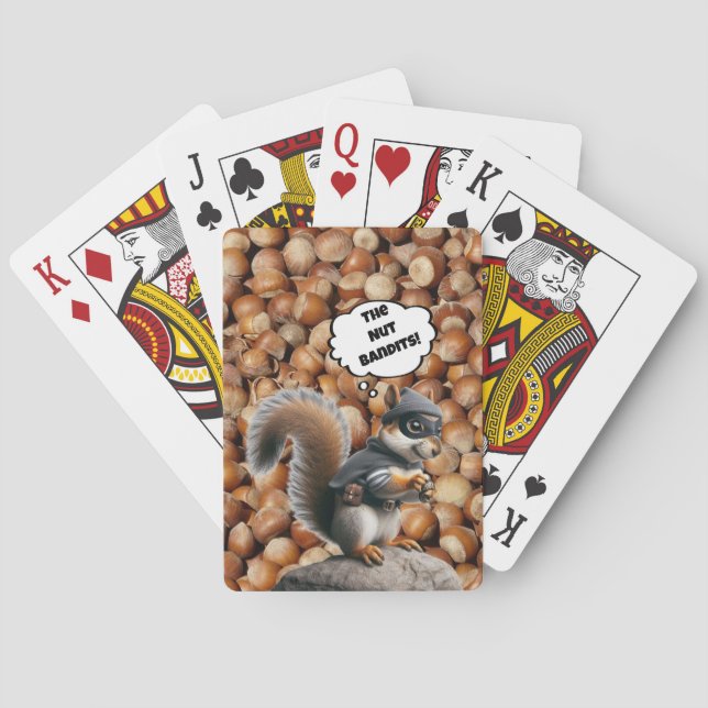 Jeu De Cartes Funny Squirrel Classic Playing Cartes (dos)
