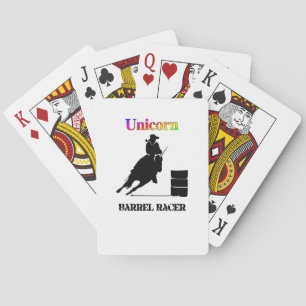 Jeu De Cartes Funny Unicorn Barrel Racer
