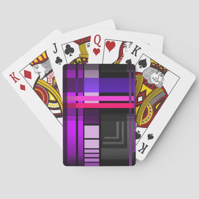 Jeu De Cartes Futur plaid parfait (dos)