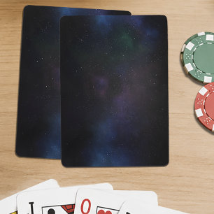 Jeu De Cartes Galaxie de la nébuleuse du voile céleste Champ d'é