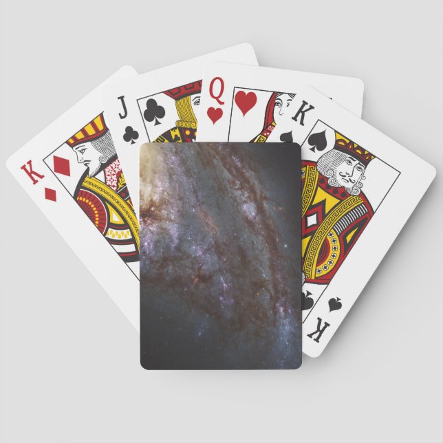 Jeu De Cartes Galaxie Spirale Ngc 3627. (dos)