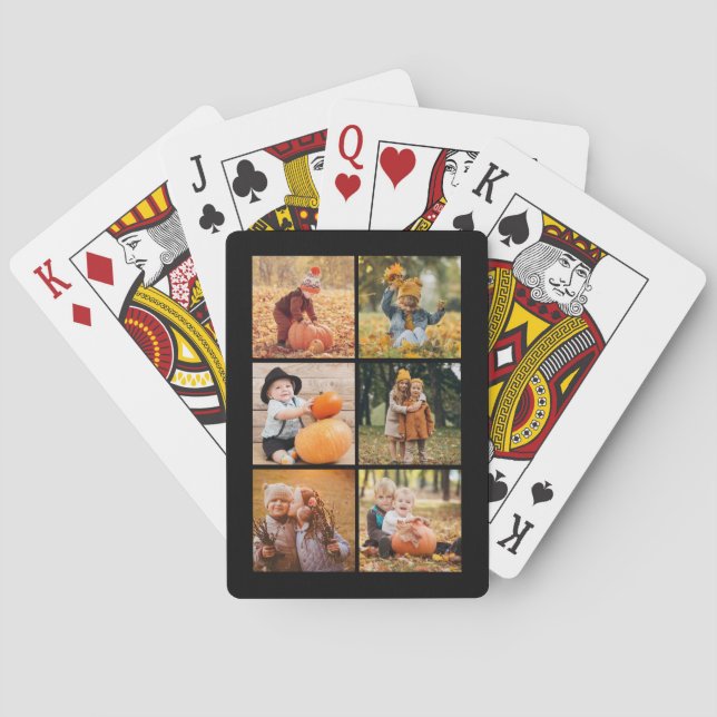 Jeu De Cartes Galerie de photos personnalisées (dos)