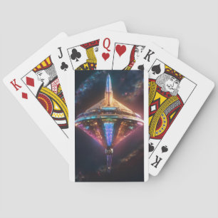 Jeu De Cartes "Gamble galactique : carte de croisière céleste de