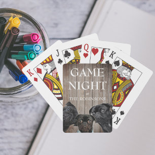 Jeu De Cartes Game Night Funny Carlins Nom de famille