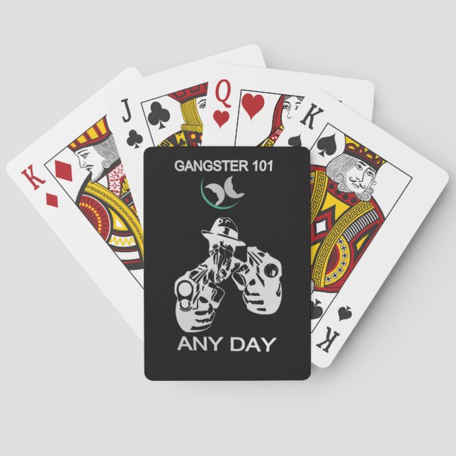 JEU DE CARTES GANGSTER 101 (dos)