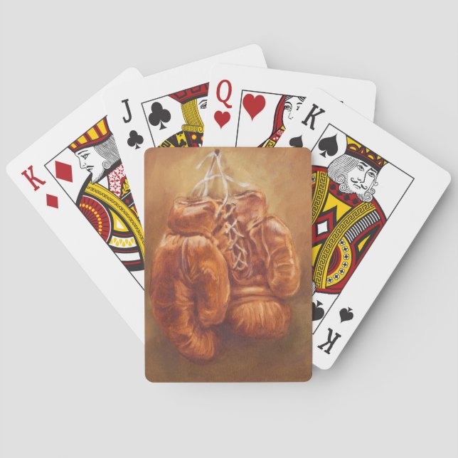 Jeu De Cartes Gants de boxe Rustic Sports (dos)
