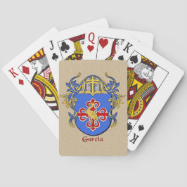 Jeu De Cartes Garcia Bouclier héraldique avec manteau