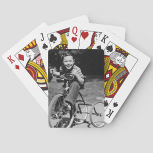 Jeu De Cartes Garçon à tricycle