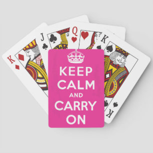 Jeu De Cartes Gardez votre calme et continuez