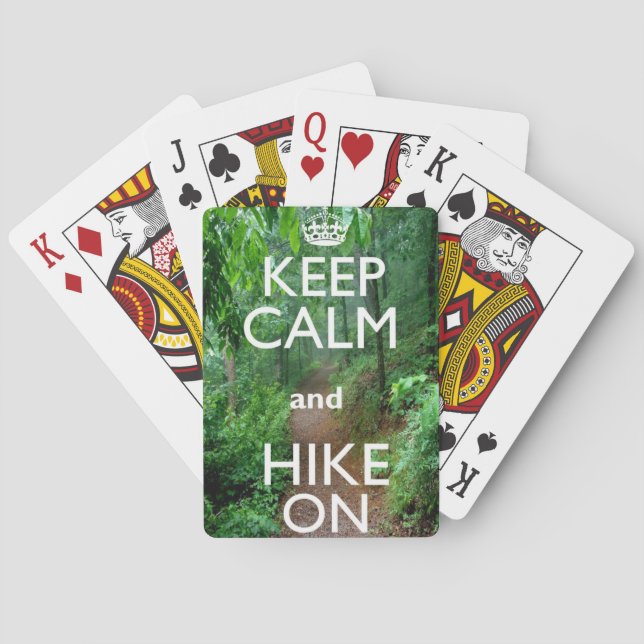 Jeu De Cartes Gardez votre calme et continuez à marcher (dos)