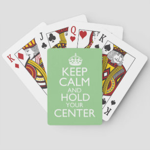 Jeu De Cartes Gardez votre calme et votre centre