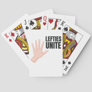 Jeu De Cartes Gauche unie gauche main gauche cadeau gauche