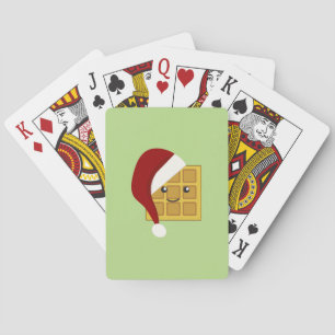Jeu De Cartes gaufre de Noël