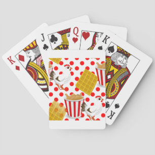 Jeu De Cartes gaufres de poulet