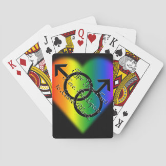 Jeu De Cartes Gay Pride Playing Cards Custom