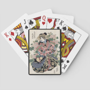 Jeu De Cartes Geisha d'Eisen Ukiyo-e