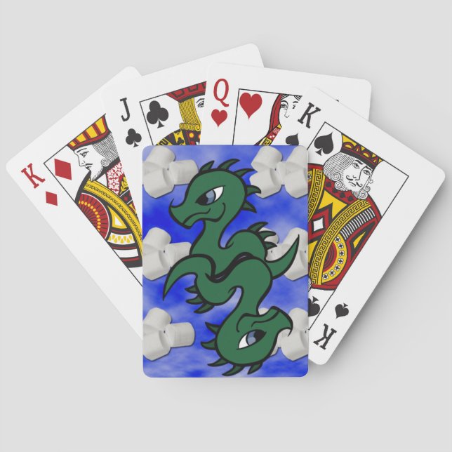 Jeu De Cartes Gemini Dragons (dos)