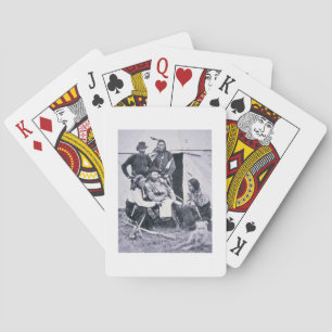 Jeu De Cartes Général George A. Custer (1839-76) avec ses Indien