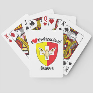 Jeu De Cartes Genf, Genève, Ginevra, Genevra Spielkarten