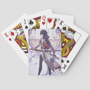 Jeu De Cartes Genshin impact Baal feuilles de sakura