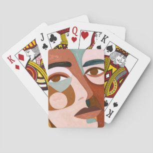 Jeu De Cartes Geo Face de près