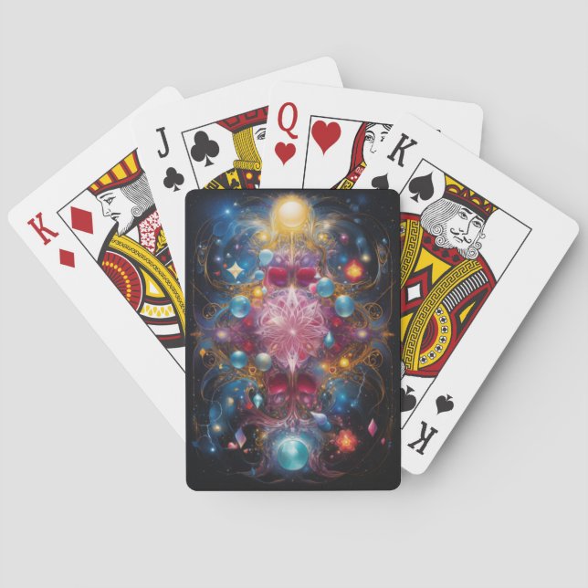 Jeu De Cartes Géométrie Sacrée Lecture de Cartes (dos)
