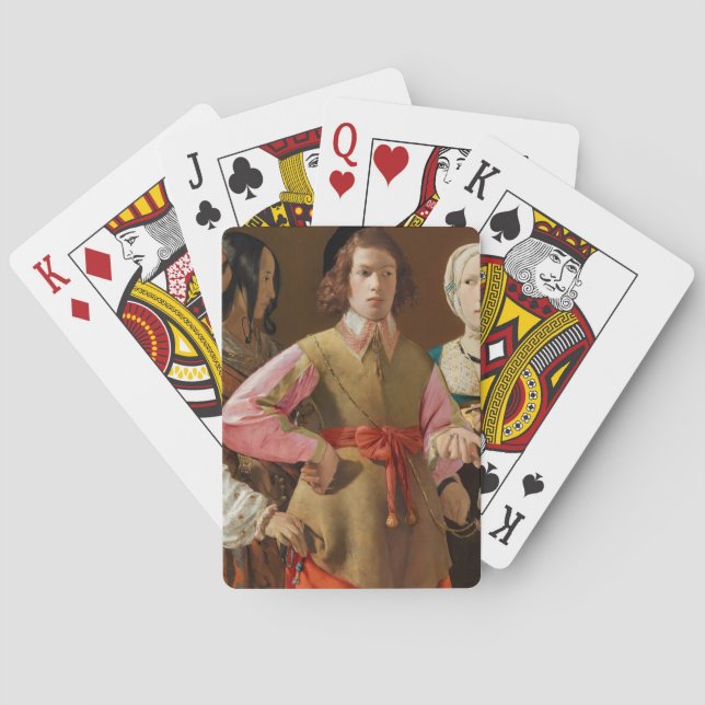 Jeu De Cartes Georges de la Tour - Le caisson Fortune (dos)