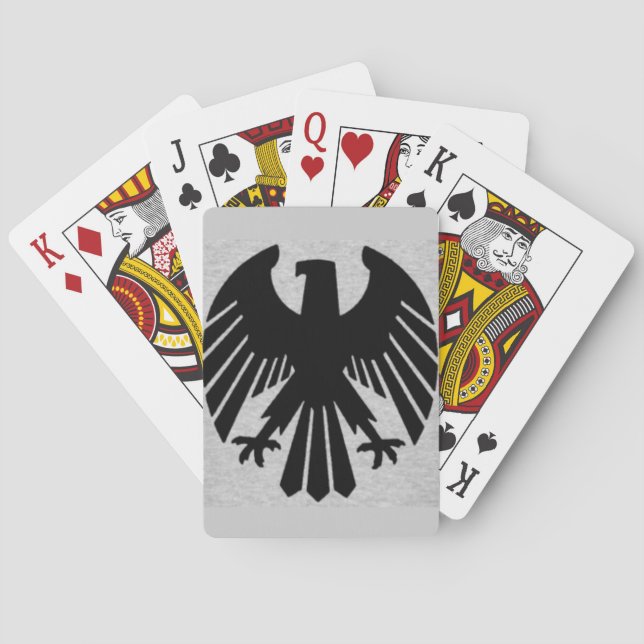 Jeu De Cartes Gérman Eagle Playing Cards (dos)