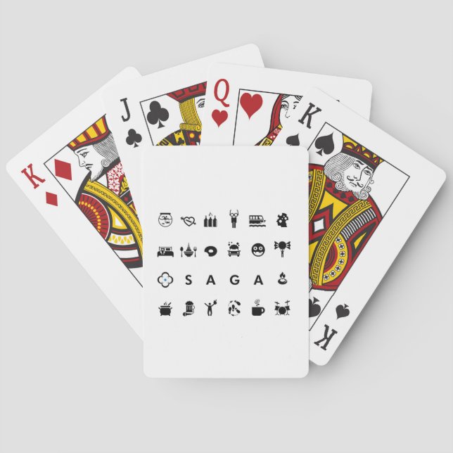Jeu De Cartes GetSaga (dos)