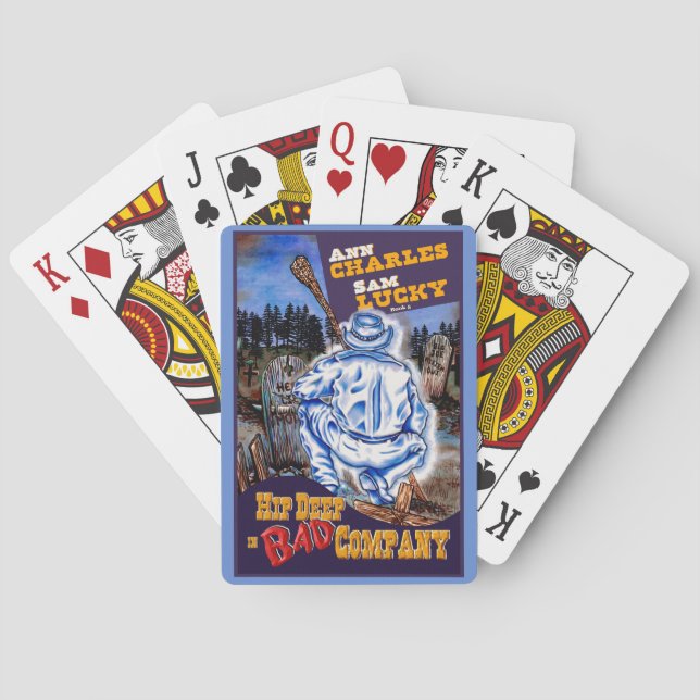 Jeu De Cartes Ghost in the Graveyard Poker cartes par Ann Charle (dos)