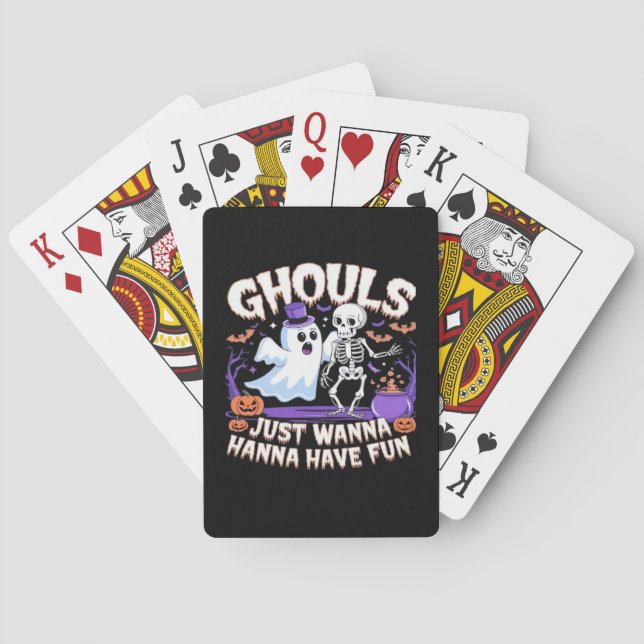 Jeu De Cartes Ghouls veut juste s'amuser Basic & Citation (dos)
