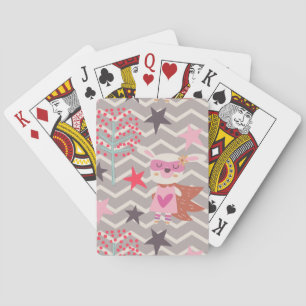 Jeu De Cartes Girl Superhero Bunny