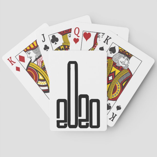 Jeu De Cartes Give 2020 The Finger 2020 Sucks (dos)