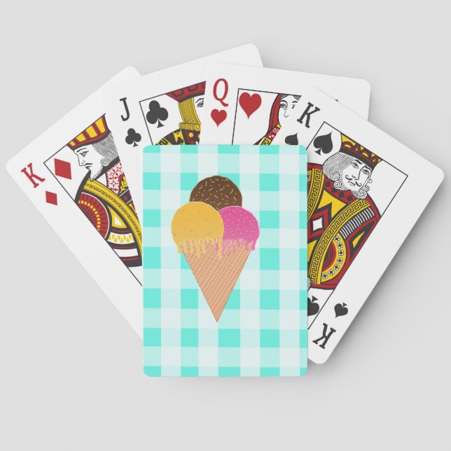 Jeu De Cartes Glace (dos)