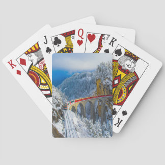 Jeu De Cartes Glace et neige | Express Bernina, Suisse