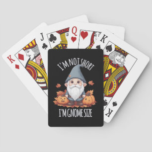 Jeu De Cartes Gnome mignonne en automne
