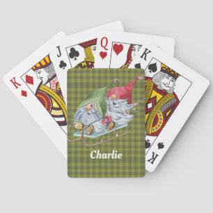 Jeu De Cartes Gnomes de couchage Whimsical personnalisés