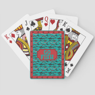 Jeu De Cartes Go fish fresh water fish pattern