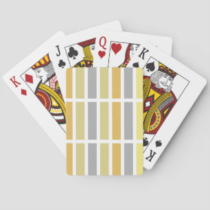 Jeu De Cartes Gold Silver Bronze Metal Hues