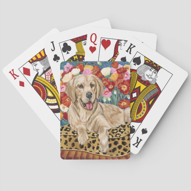 Jeu De Cartes Golden Boy Retriever (dos)