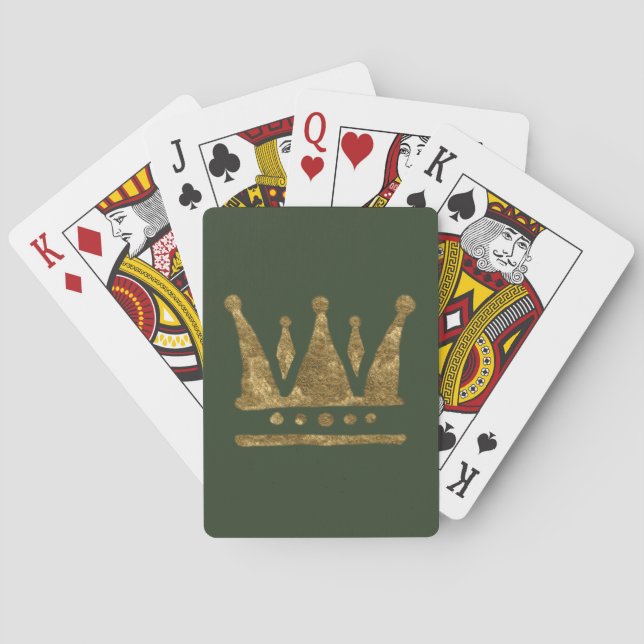 Jeu De Cartes Golden Crown Classic Cartes de Jeu (dos)