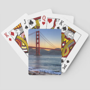Jeu De Cartes Golden gate bridge de traînée de San Francisco Bay