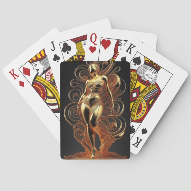 Jeu De Cartes Golden Girl Playing Cards (éditions spéciales) (dos)