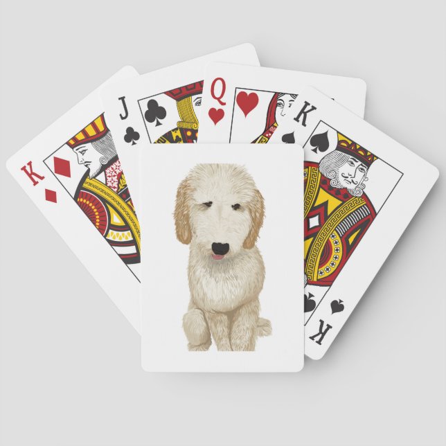 Jeu De Cartes Goldendoodle Playing Cards (dos)
