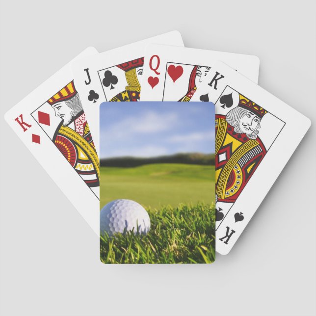 Jeu De Cartes Golf Ball Course (dos)