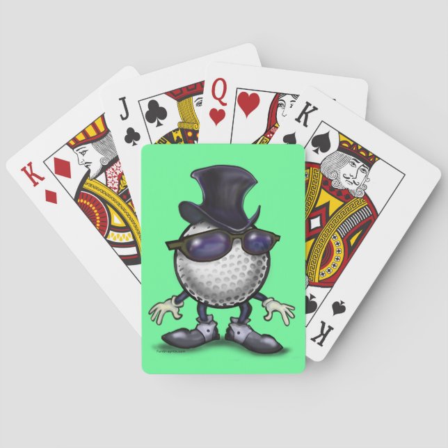 Jeu De Cartes Golf classique (dos)