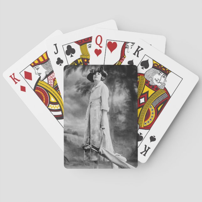 Jeu De Cartes Golf en style, années 1920 (dos)