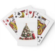 Golfers Poker "Cartes de Noël"