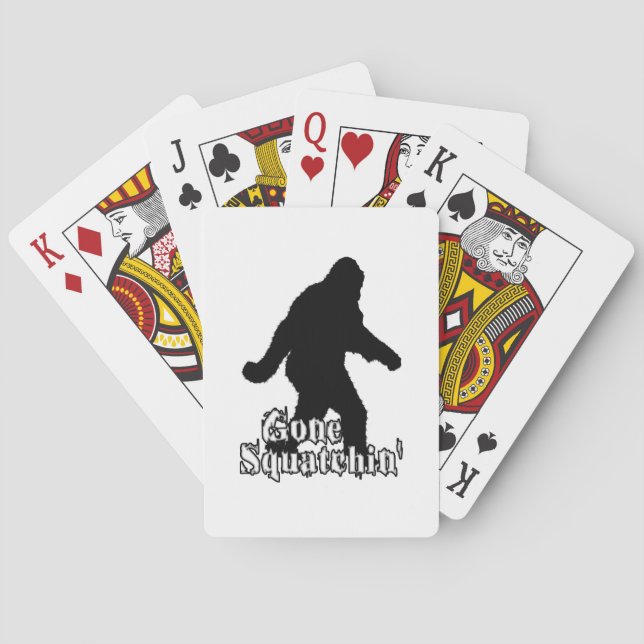 Jeu De Cartes Gone Squatchin' (dos)