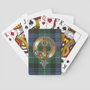 Jeu De Cartes Gordon Tartan & Badge
